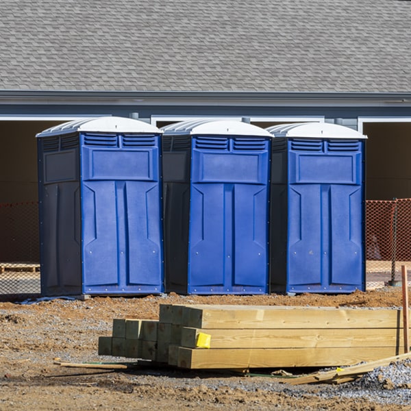 can i rent porta potties in areas that do not have accessible plumbing services in Whitehorse SD